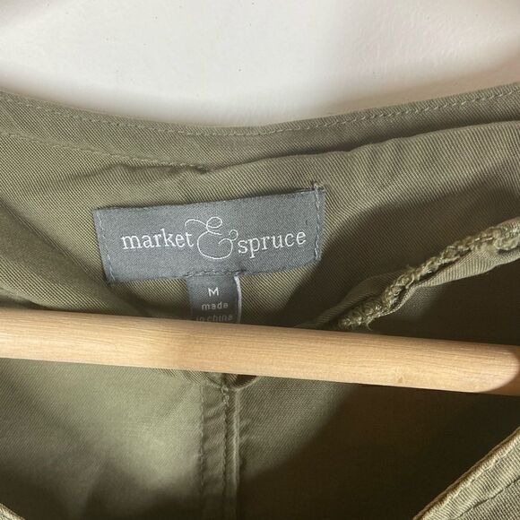 Marketā&āSpruceĀ OliveāElmiraāSnapāJacketāTop - Picture 6 of 8